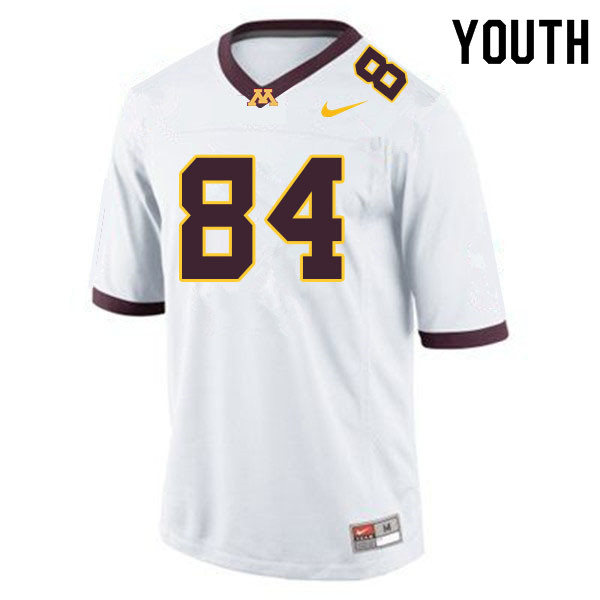 Youth #84 Peter Udoibok Minnesota Golden Gophers College Football Jerseys Sale-White - Click Image to Close